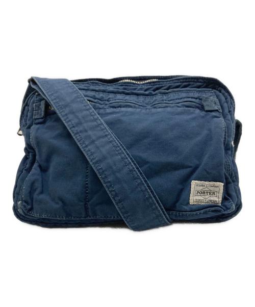 PORTER（ポーター）PORTER (ポーター) SHOULDER BAG ブルーの古着・服飾アイテム