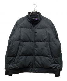 THE NORTHFACE PURPLELABEL（ザ・ノースフェイス パープルレーベル）の古着「Lightweight Twill Mountain Down Jacket」｜ブラック