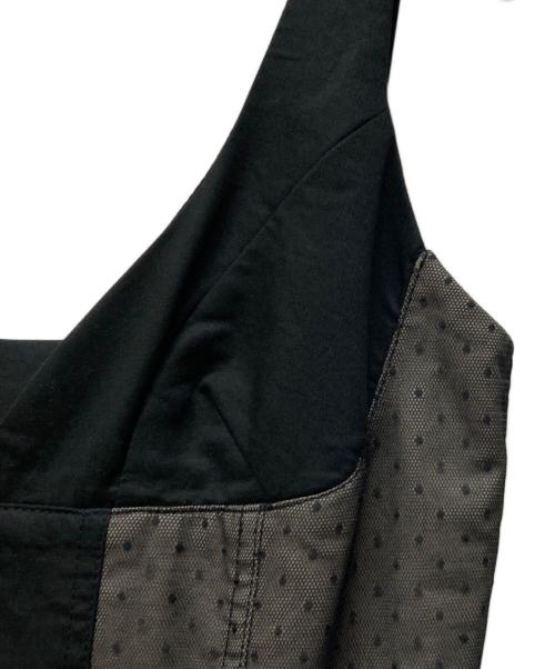 darich（ダーリッチ）Darich (ダーリッチ) コルセットデザインロングワンピース ブラック サイズ:Fの古着・服飾アイテム
