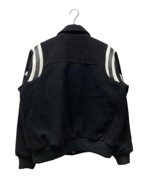 stussy（ステューシー）stussy (ステューシー) 80 Wool Varsity Jacket ブラック サイズ:Mの古着・服飾アイテム