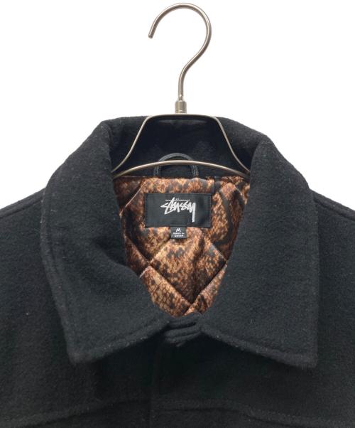 stussy（ステューシー）stussy (ステューシー) 80 Wool Varsity Jacket ブラック サイズ:Mの古着・服飾アイテム