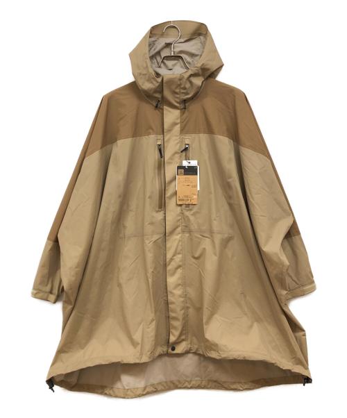 THE NORTH FACE（ザ ノース フェイス）THE NORTH FACE (ザ ノース フェイス) タグアン ポンチョ レインコート ベージュ サイズ:Mの古着・服飾アイテム