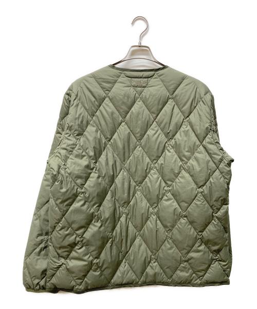 THE NORTHFACE PURPLELABEL（ザ・ノースフェイス パープルレーベル）THE NORTHFACE PURPLELABEL (ザ・ノースフェイス パープルレーベル)  Field Down Cardigan カーキ サイズ:L 未使用品の古着・服飾アイテム