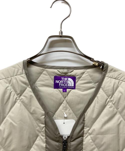 THE NORTHFACE PURPLELABEL（ザ・ノースフェイス パープルレーベル）THE NORTHFACE PURPLELABEL (ザ・ノースフェイス パープルレーベル) PLAS Field Down Cardigan アイボリー サイズ:L 未使用品の古着・服飾アイテム
