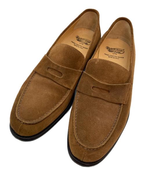 CALZOLERIA TOSCANA（カルツォレリアトスカーナ）CALZOLERIA TOSCANA (カルツォレリアトスカーナ) スエードローファー ブラウン サイズ:42の古着・服飾アイテム