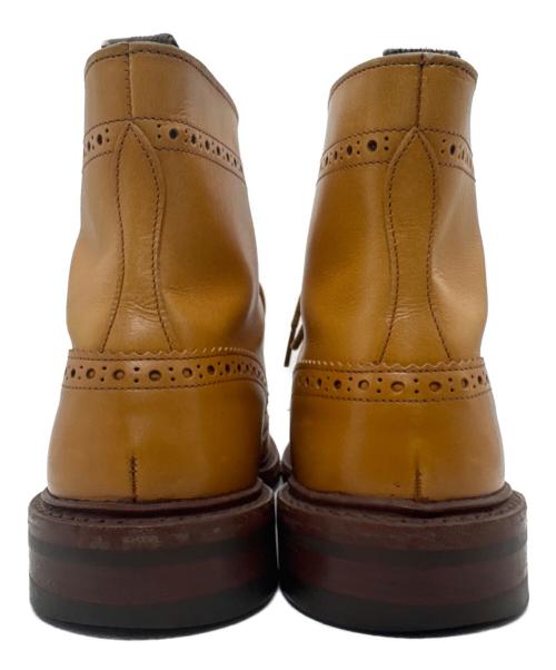Tricker's（トリッカーズ）Tricker's (トリッカーズ) MALTON ウイングチップ カントリーブーツ ベージュ サイズ:9の古着・服飾アイテム