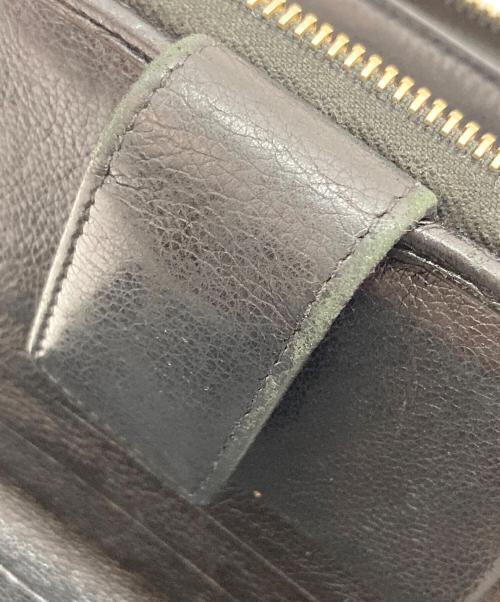 Yves Saint Laurent（イヴサンローラン）Yves Saint Laurent (イヴサンローラン) YSLロゴ 二つ折り財布 コンパクトウォレット ブラックの古着・服飾アイテム