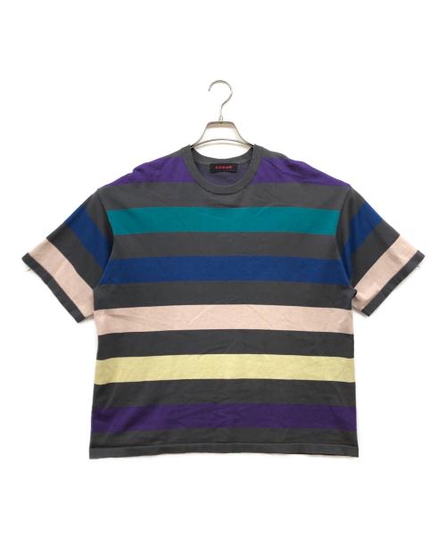 CABAN（キャバン）CABAN (キャバン) ボーダーTシャツ マルチカラー サイズ:Mの古着・服飾アイテム