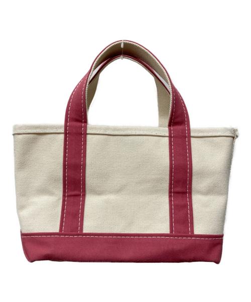 L.L.Bean（エルエルビーン）L.L.Bean (エルエルビーン) キャンバスハンドバッグ ピンクベージュの古着・服飾アイテム