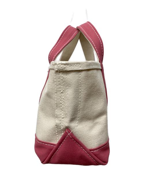 L.L.Bean（エルエルビーン）L.L.Bean (エルエルビーン) キャンバスハンドバッグ ピンクベージュの古着・服飾アイテム