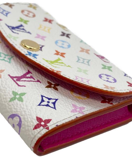 LOUIS VUITTON（ルイ ヴィトン）LOUIS VUITTON (ルイ ヴィトン) 村上隆 (ムラカミタカシ) コインケース ホワイトの古着・服飾アイテム