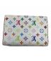 LOUIS VUITTON (ルイ ヴィトン) 村上隆 (ムラカミタカシ) コインケース ホワイト：70000円