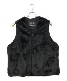 Barbour（バブアー）の古着「SL FUR LINER VEST」｜ブラック