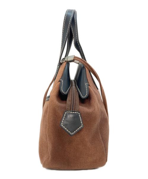 Vivienne Westwood（ヴィヴィアンウエストウッド）Vivienne Westwood (ヴィヴィアンウエストウッド) サティア ヤスミン ハンドバッグ ブラウンの古着・服飾アイテム