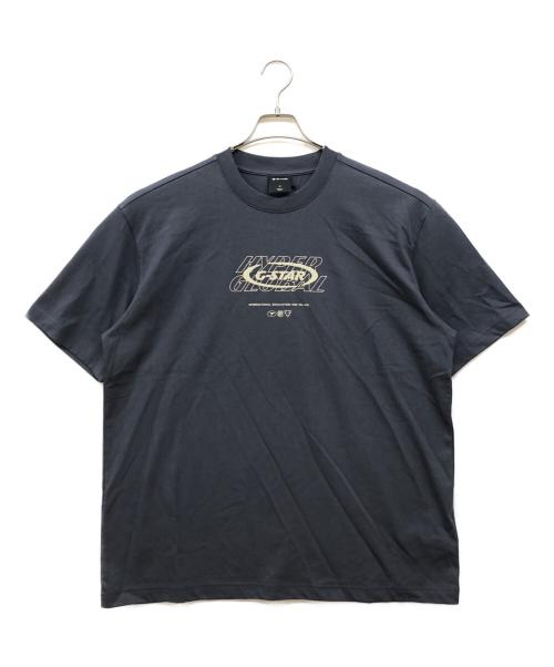 G-STAR RAW（ジースターロゥ）G-STAR RAW (ジースターロゥ) Hyper Graphic Relaxed T-Shirt グレー サイズ:Mの古着・服飾アイテム