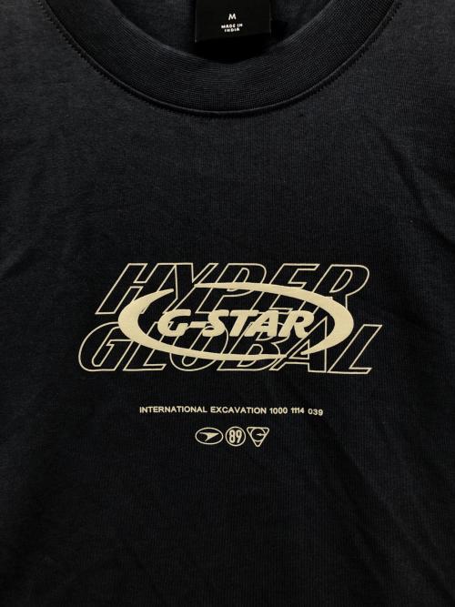 G-STAR RAW（ジースターロゥ）G-STAR RAW (ジースターロゥ) Hyper Graphic Relaxed T-Shirt グレー サイズ:Mの古着・服飾アイテム