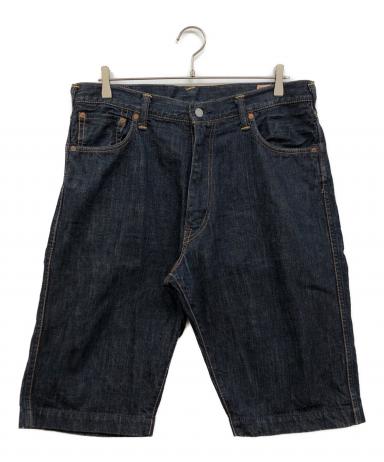 中古・古着通販】EVISU (エヴィス) デニムハーフパンツ ネイビー