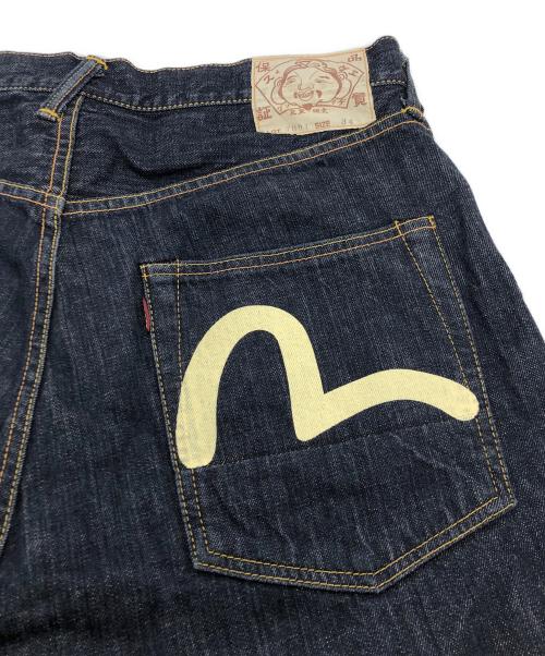 EVISU（エヴィス）EVISU (エヴィス) デニムハーフパンツ ネイビー サイズ:34の古着・服飾アイテム