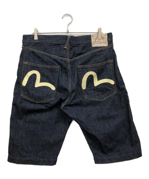EVISU（エヴィス）EVISU (エヴィス) デニムハーフパンツ ネイビー サイズ:34の古着・服飾アイテム
