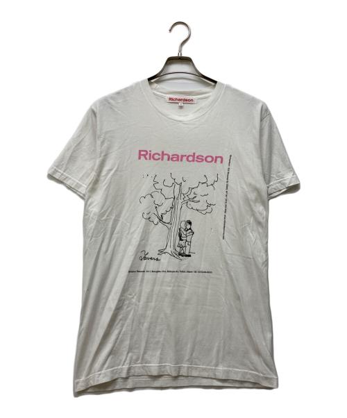 Richardson（リチャードソン）Richardson (リチャードソン) プリントTシャツ ホワイト サイズ:3の古着・服飾アイテム