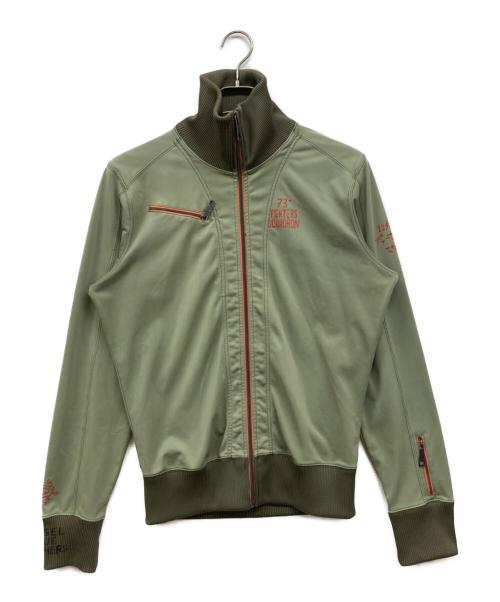DIESEL（ディーゼル）DIESEL (ディーゼル) トラックジャケット グリーン サイズ:Mの古着・服飾アイテム
