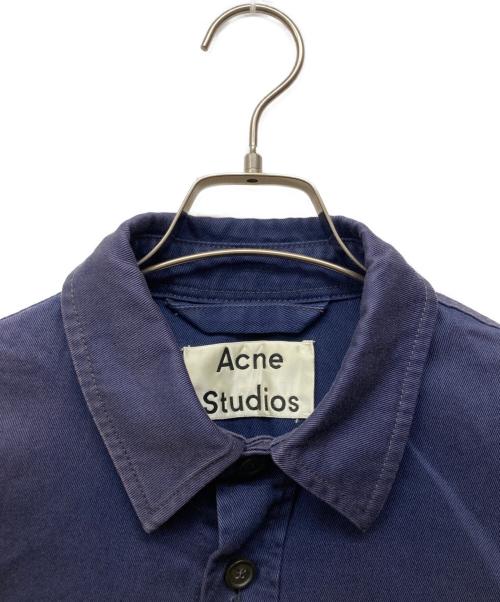 Acne studios（アクネ ストゥディオズ）ACNE STUDIOS (アクネ ストゥディオズ) フィールドジャケット ネイビー サイズ:46の古着・服飾アイテム