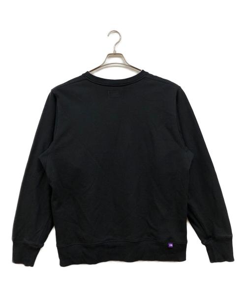THE NORTHFACE PURPLELABEL（ザ・ノースフェイス パープルレーベル）THE NORTHFACE PURPLELABEL (ザ・ノースフェイス パープルレーベル) Field Crewneck Sweatshirt ブラック サイズ:XLの古着・服飾アイテム
