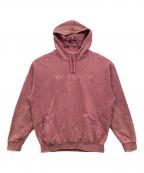 thisisneverthatディスイズネバーザット）の古着「Washed Embroidery Hoodie」｜ピンク