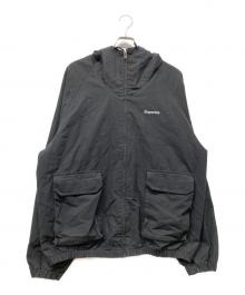 SUPREME（シュプリーム）の古着「22SS Cotton Hooded Jacket」｜ブラック