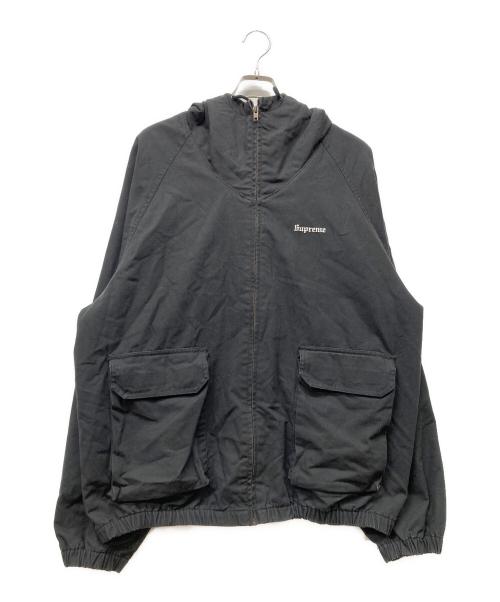 SUPREME（シュプリーム）Supreme (シュプリーム) 22SS Cotton Hooded Jacket ブラック サイズ:XLの古着・服飾アイテム