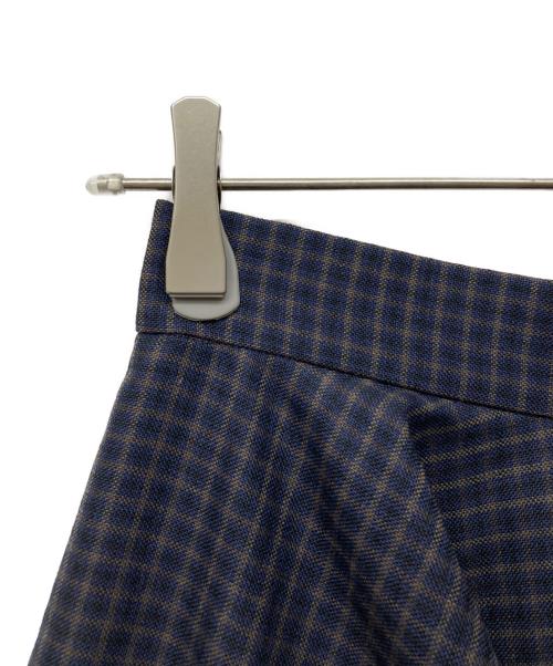 Vivienne Westwood RED LABEL（ヴィヴィアンウエストウッドレッドレーベル）Vivienne Westwood RED LABEL (ヴィヴィアンウエストウッドレッドレーベル) チェック変形スカート ネイビー サイズ:１の古着・服飾アイテム