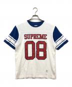 SUPREMEシュプリーム）の古着「ナンバリングフットボールTシャツ」｜ホワイト