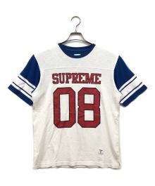 SUPREME（シュプリーム）の古着「ナンバリングフットボールTシャツ」｜ホワイト