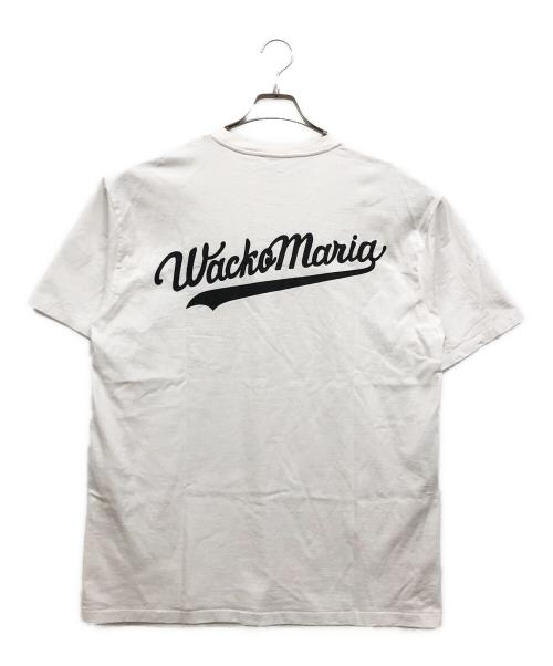 WACKO MARIA（ワコマリア）WACKO MARIA (ワコマリア) WASHED HEAVY WEIGHT CREW NECK T-SHIRT TYPE-6 ホワイト サイズ:Mの古着・服飾アイテム