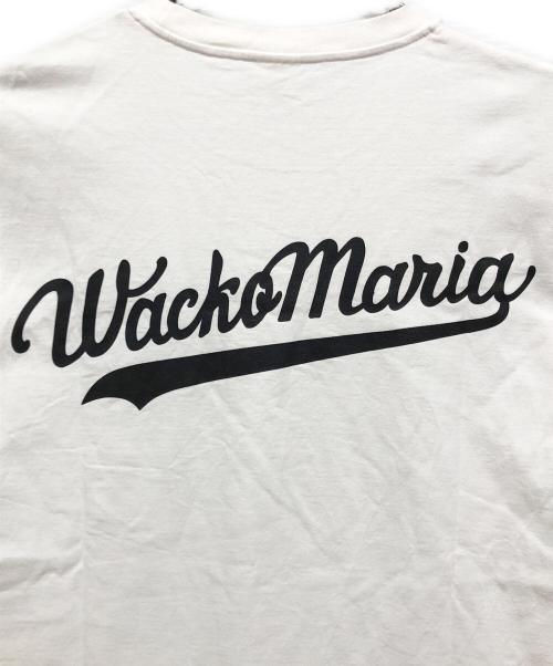 WACKO MARIA（ワコマリア）WACKO MARIA (ワコマリア) WASHED HEAVY WEIGHT CREW NECK T-SHIRT TYPE-6 ホワイト サイズ:Mの古着・服飾アイテム