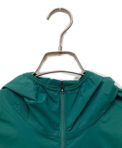 THE NORTH FACE（ザ ノース フェイス）THE NORTH FACE (ザ ノース フェイス) ES エニータイムウィンドフーディ グリーン サイズ:Lの古着・服飾アイテム
