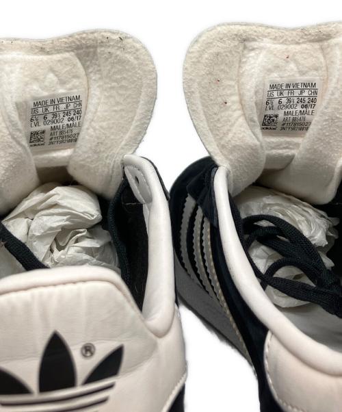 adidas Originals（アディダスオリジナル）adidas Originals (アディダスオリジナル) Gazelle  ブラック サイズ:US6.5の古着・服飾アイテム