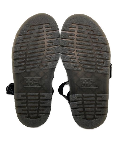 Dr.Martens（ドクターマーチン）Dr.Martens (ドクターマーチン) レザーストラップサンダル ブラック サイズ:24の古着・服飾アイテム