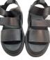 中古・古着 Dr.Martens (ドクターマーチン) レザーストラップサンダル ブラック サイズ:24：8000円