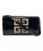 GIVENCHYジバンシィ）の古着「パイソンエナメルワンハンドルバッグ」｜ブラック