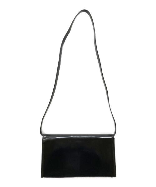 GIVENCHY（ジバンシィ）GIVENCHY (ジバンシィ) パイソンエナメルワンハンドルバッグ ブラックの古着・服飾アイテム