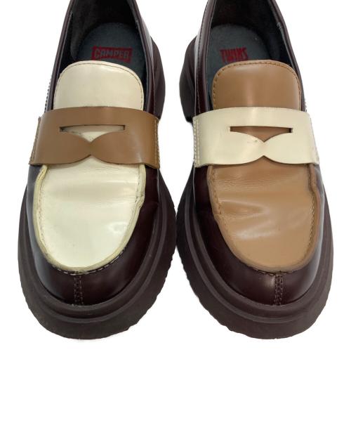 CAMPER（カンペール）CAMPER (カンペール) Walden/ウォールデン ブラウン サイズ:37の古着・服飾アイテム
