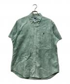 POLO RALPH LAURENポロ・ラルフローレン）の古着「タイダイ染め風 classic fit 半袖シャツ」｜グリーン