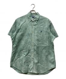 POLO RALPH LAUREN（ポロ・ラルフローレン）の古着「タイダイ染め風 classic fit 半袖シャツ」｜グリーン