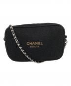 CHANELシャネル）の古着「チェーンショルダーバッグ」｜ブラック