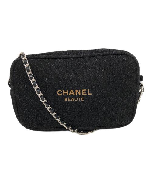 CHANEL（シャネル）CHANEL (シャネル) チェーンショルダーバッグ ブラックの古着・服飾アイテム