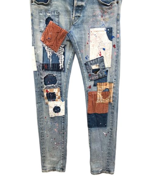 OVERDESIGN（オーバーデザイン）OVERDESIGN (オーバーデザイン) デニムパンツ ブルー サイズ:W34の古着・服飾アイテム