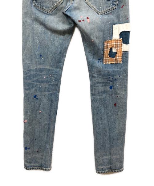 OVERDESIGN（オーバーデザイン）OVERDESIGN (オーバーデザイン) デニムパンツ ブルー サイズ:W34の古着・服飾アイテム