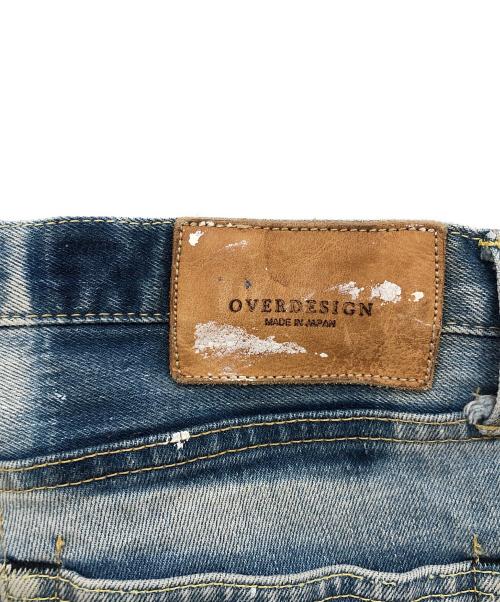 OVERDESIGN（オーバーデザイン）OVERDESIGN (オーバーデザイン) デニムパンツ ブルー サイズ:W34の古着・服飾アイテム