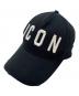DSQUARED2（ディースクエアード）の古着「ICONキャップ」｜ブラック